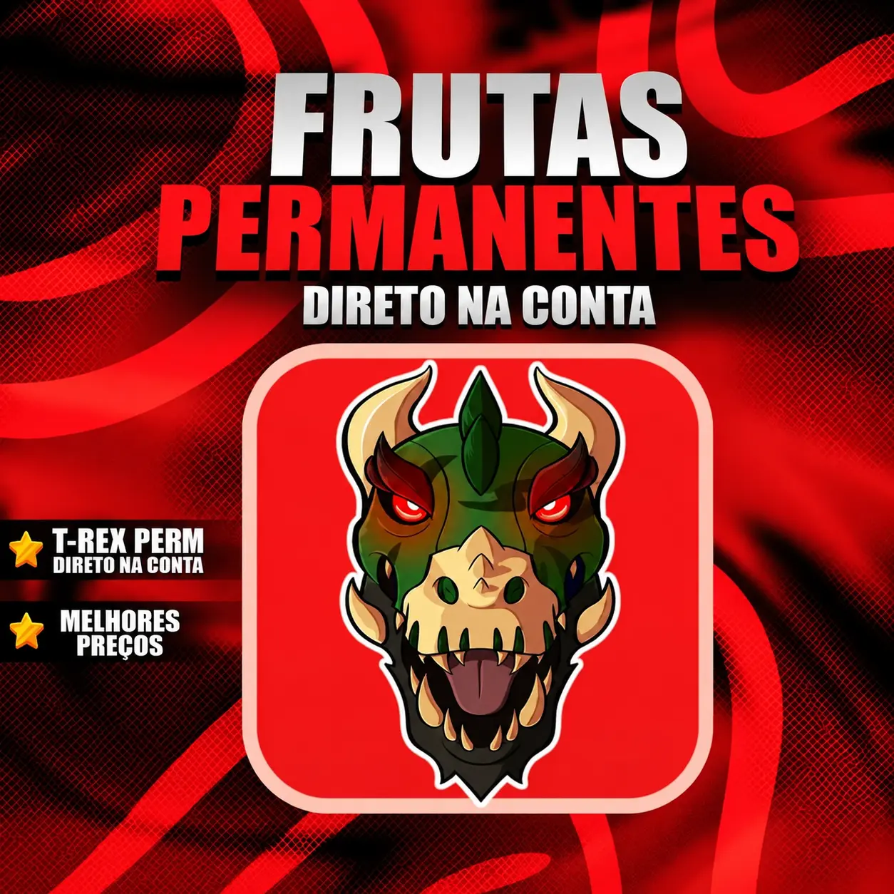 『 🍎 』 T-REX PERMANENTE