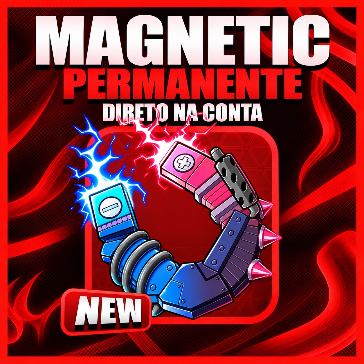『 🧲 』 MAGNETIC PERMANENTE + DIRETO NA CONTA